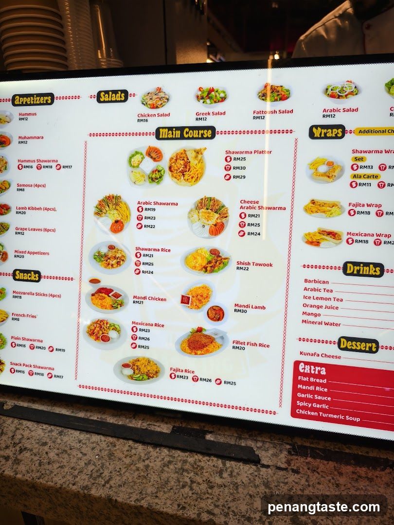 Damas King shawarma
