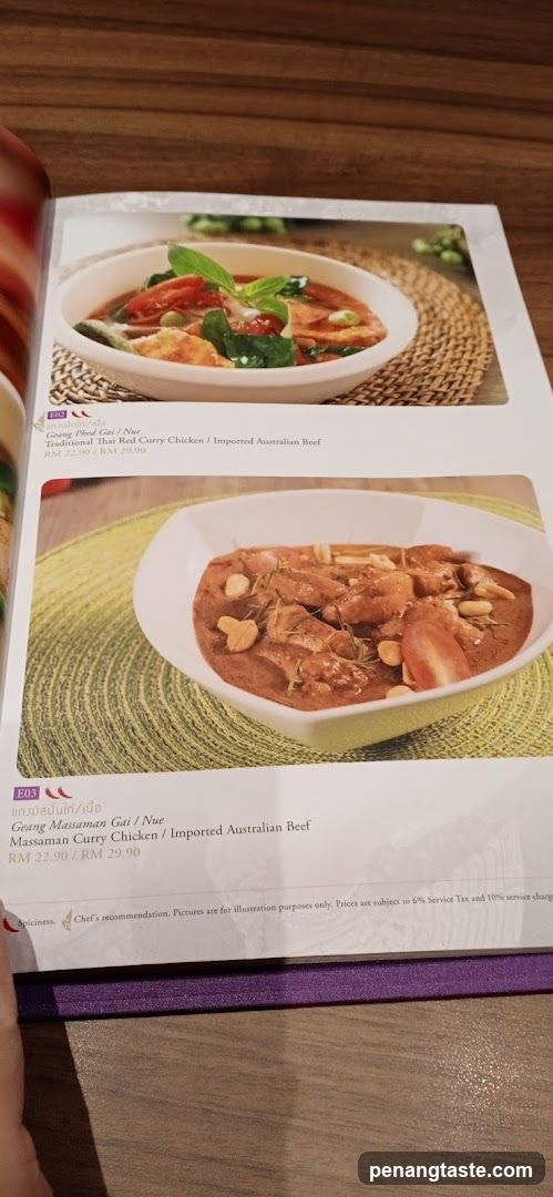 Food Menu Page