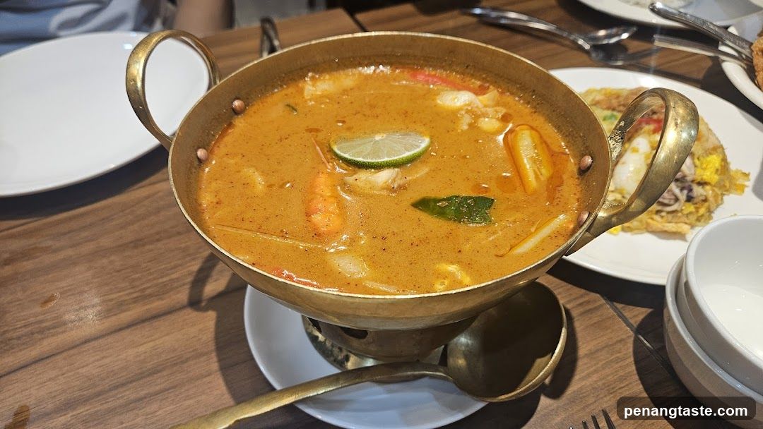 Thai Curry Dish in Brass Pot