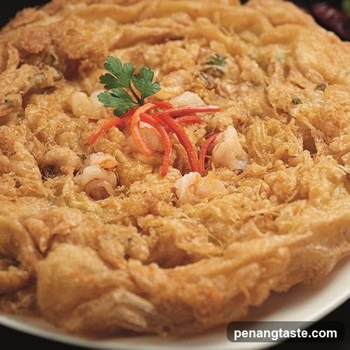 Fried Seafood Dish with Garnish