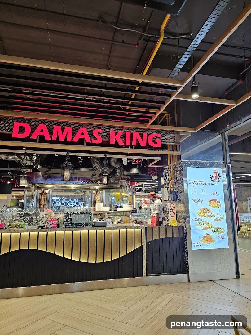 DAMAS KING Food Stall Interior View