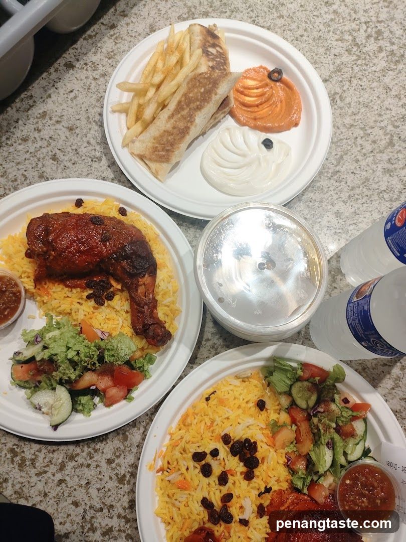 Food Spread on Table