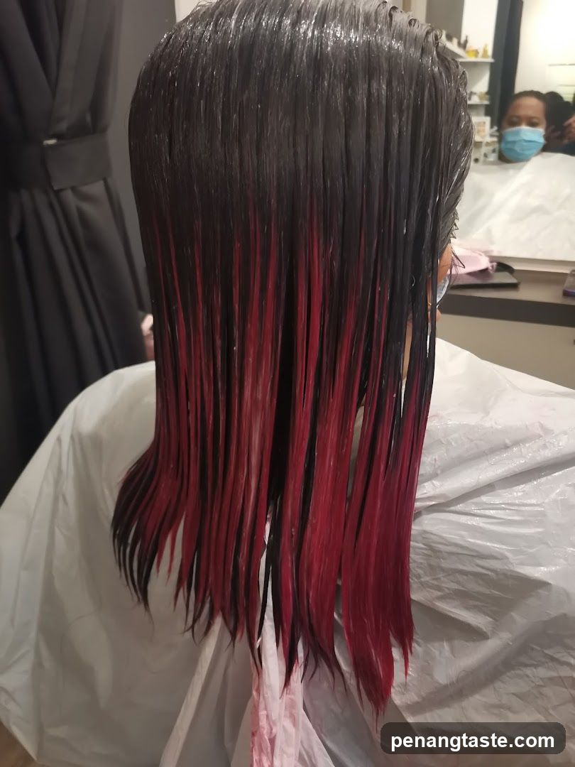 Hair Coloring Process