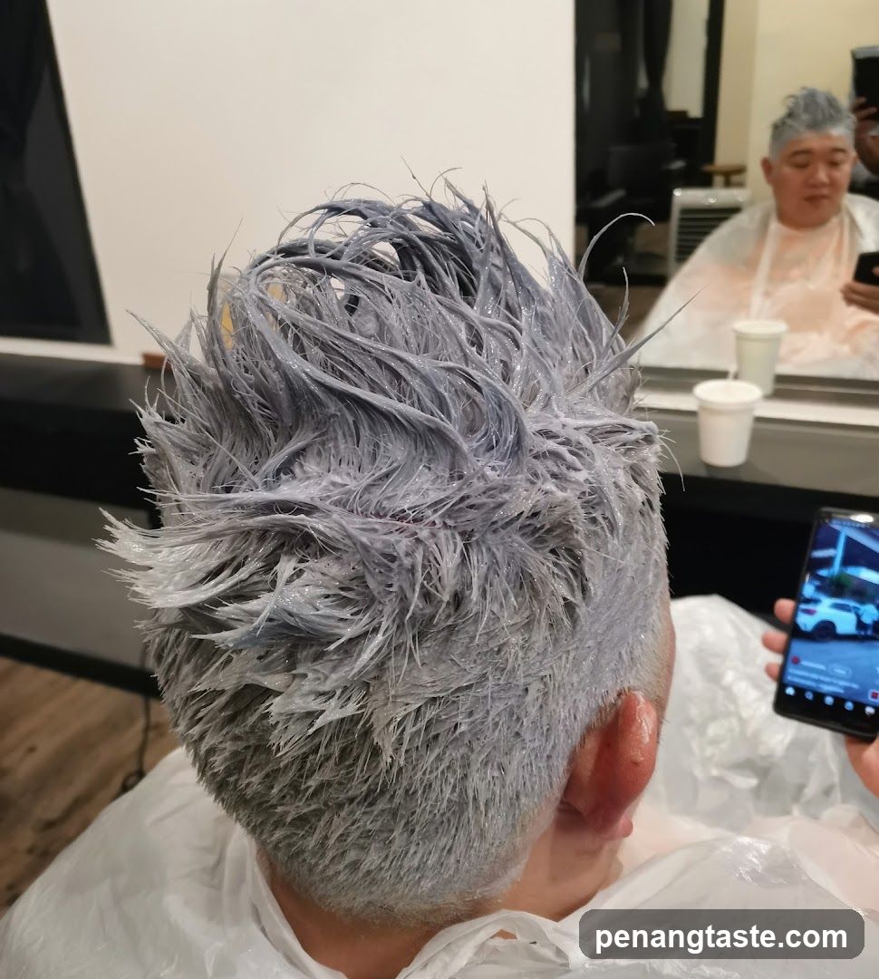 Hair Dye Application