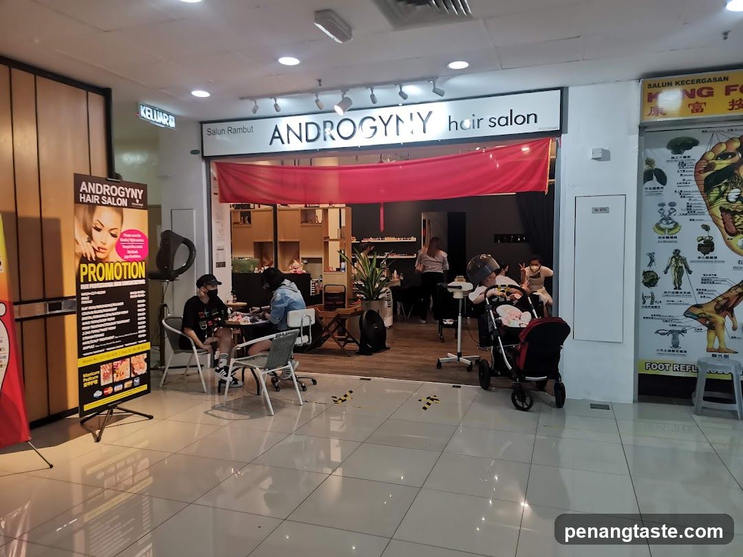 Androgyny Hair Salon Interior View