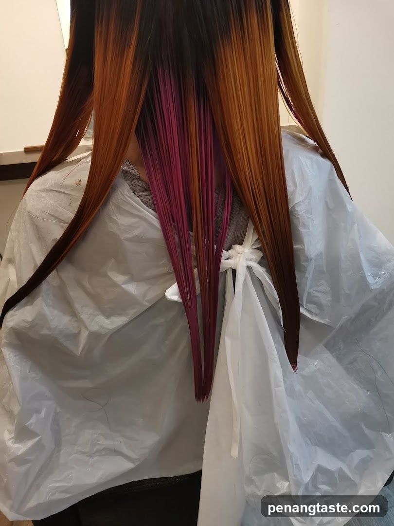 Hair Coloring Process
