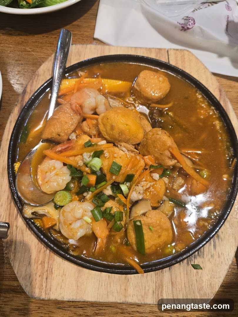 Sizzling Hot Pot Dish