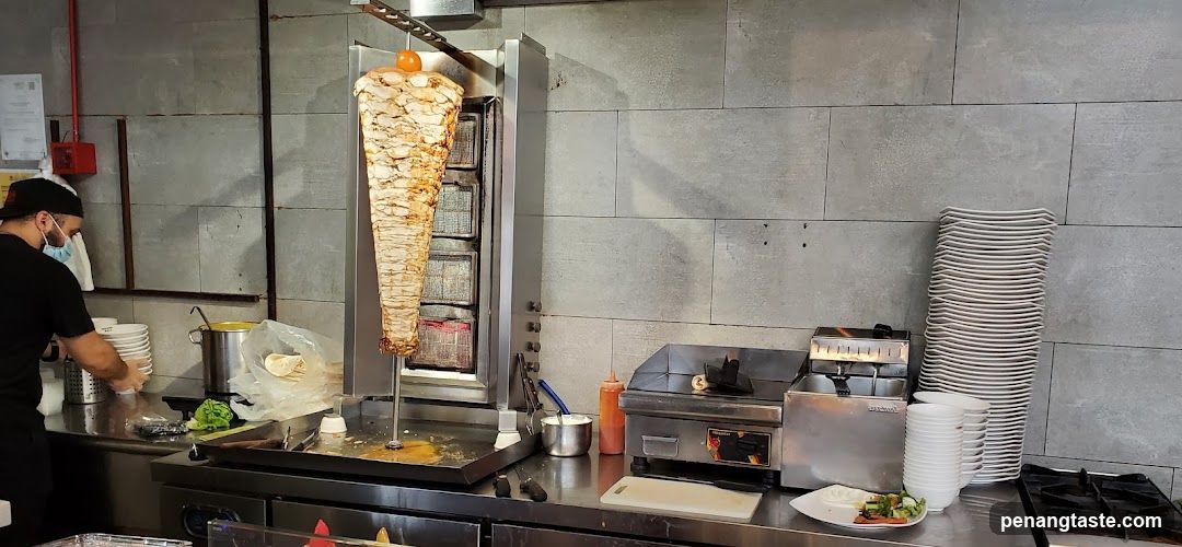Kebab Shop Kitchen Interior