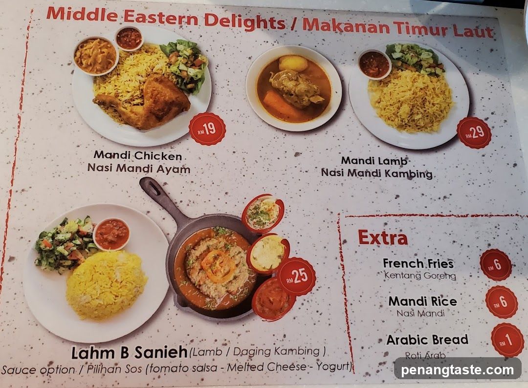 Middle Eastern Delights / Makanan Timur Laut