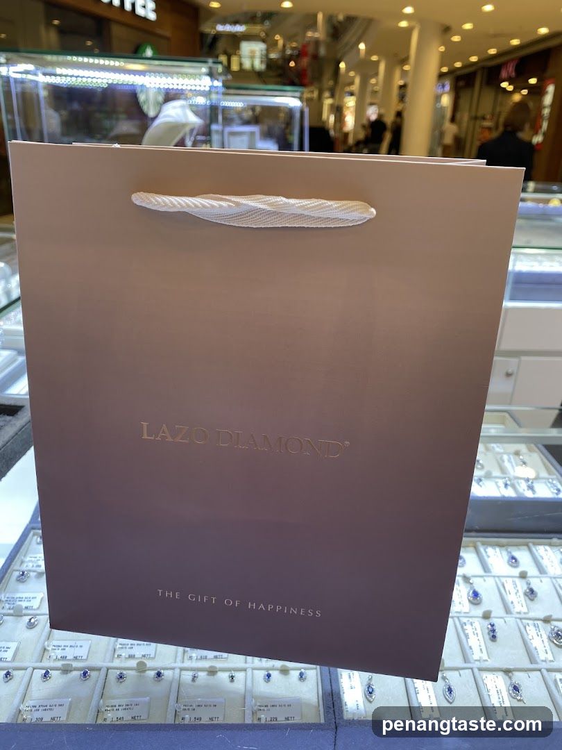 Lazo Diamond Shopping Bag