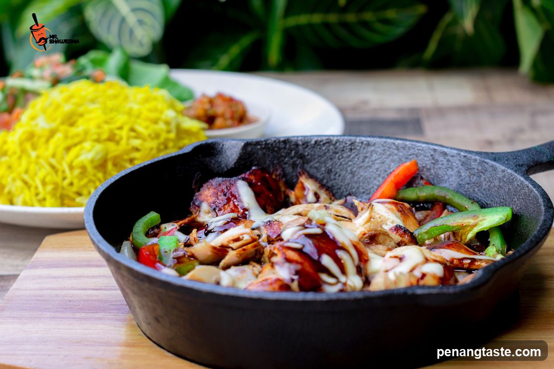 Cast Iron Skillet Chicken with Rice and Peppers
