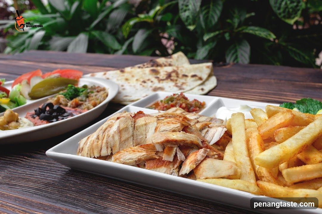 Grilled Chicken and Fries Meal