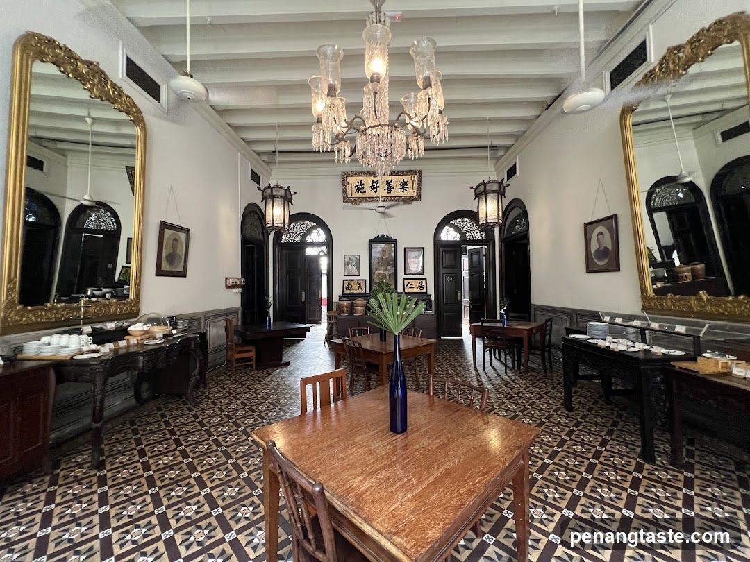 Interior of a traditional dining hall