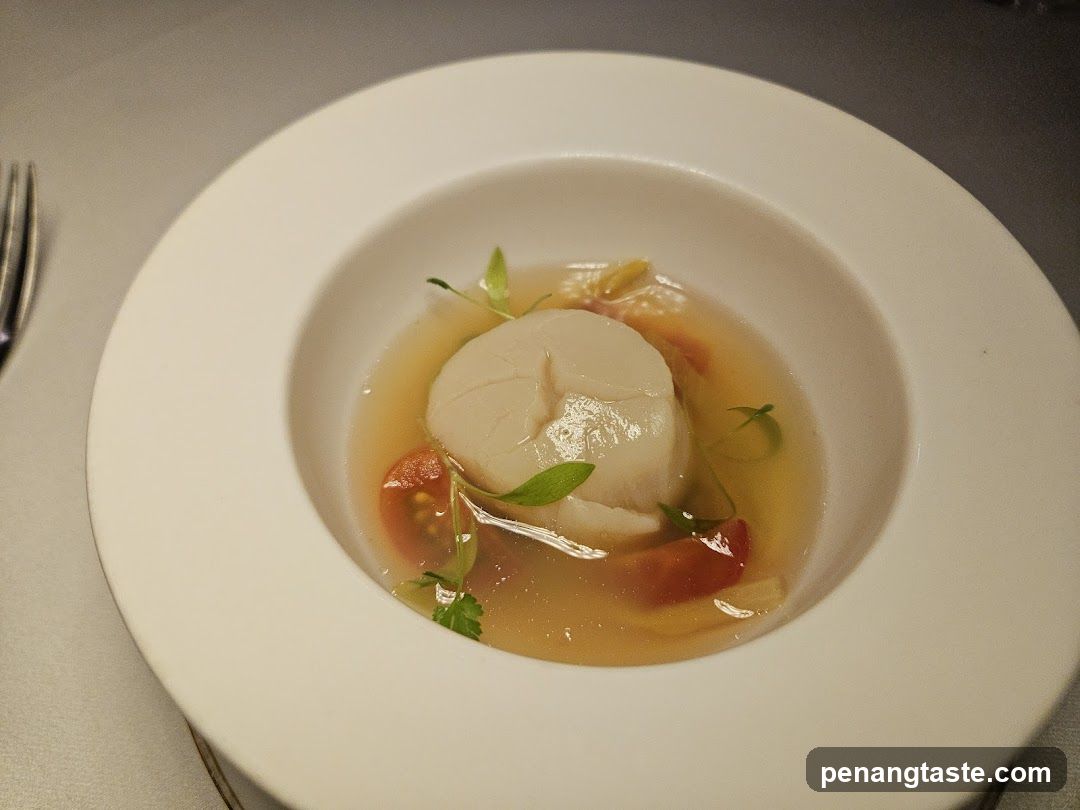 Dish in White Bowl