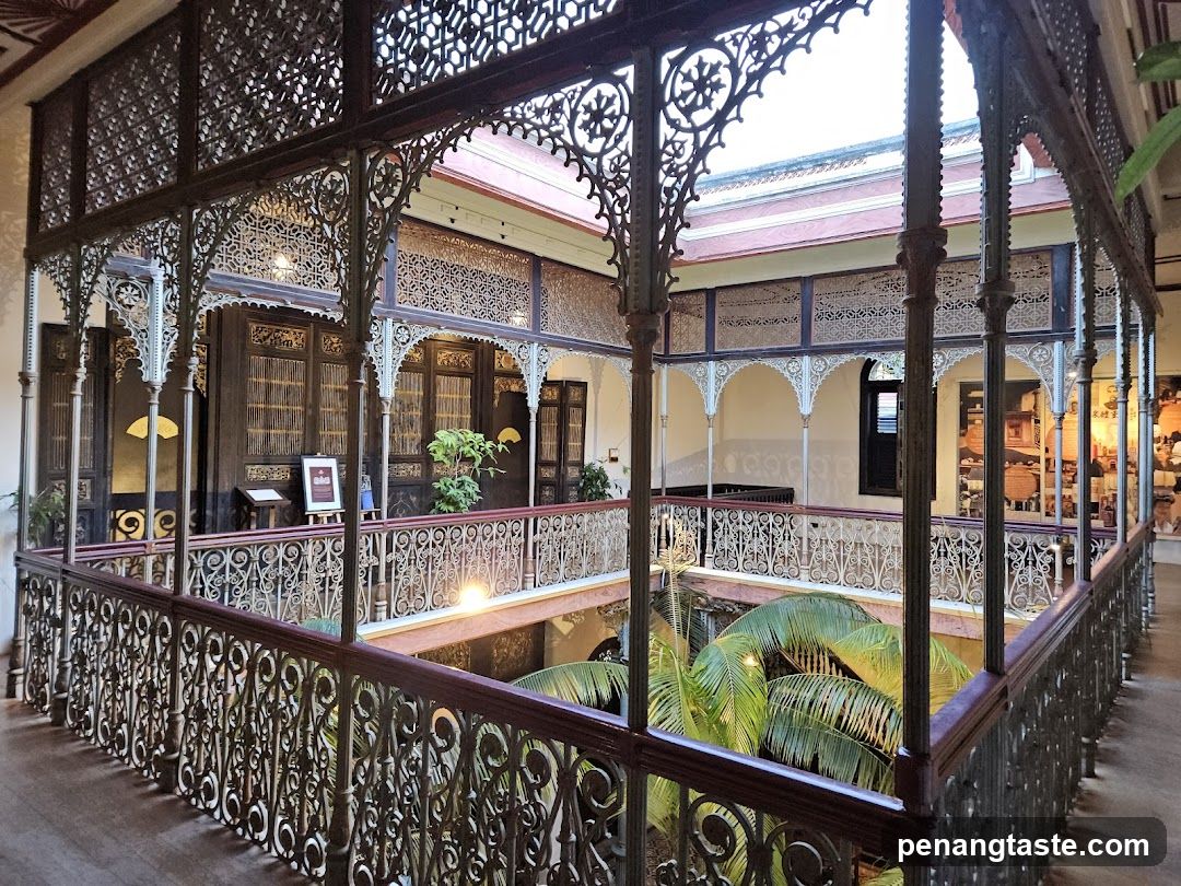 Ornate Balcony Interior View