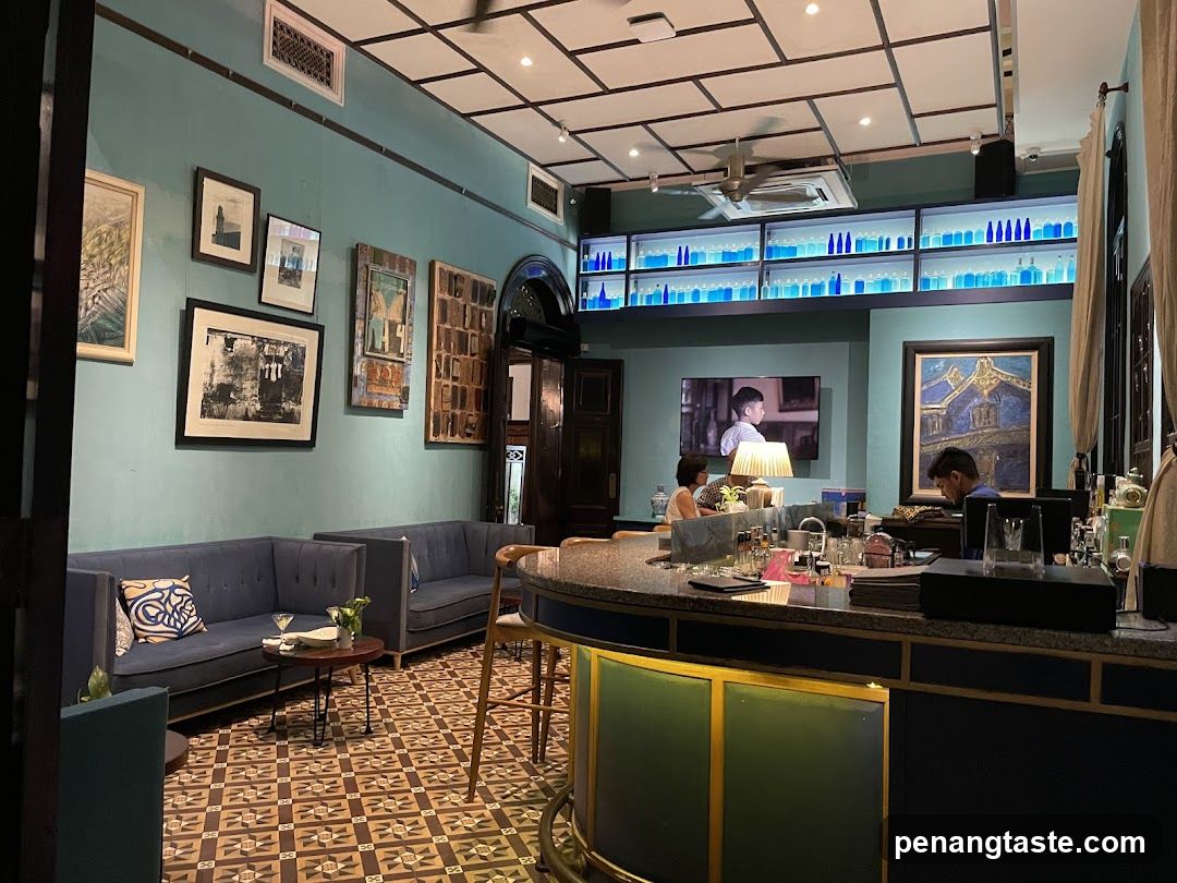 Interior of a bar or lounge