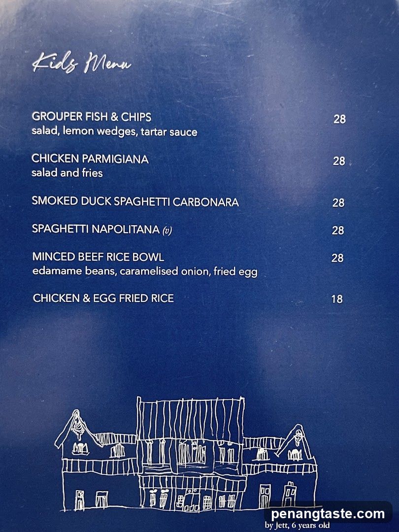 Kids Menu