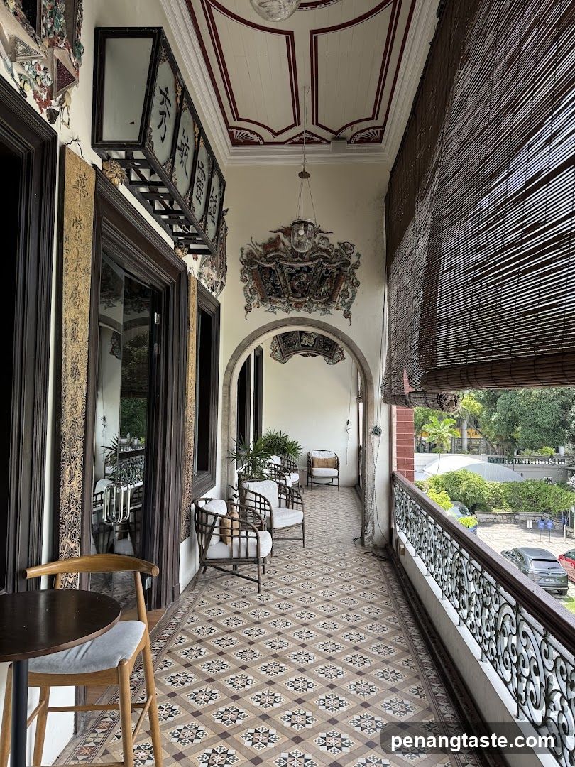 Ornate Balcony Interior