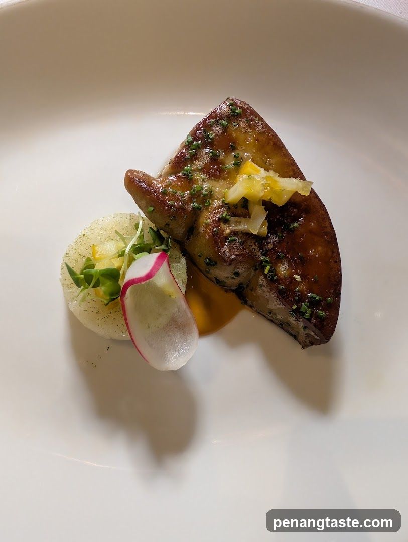 Sauced Duck Breast with Radish and Greens