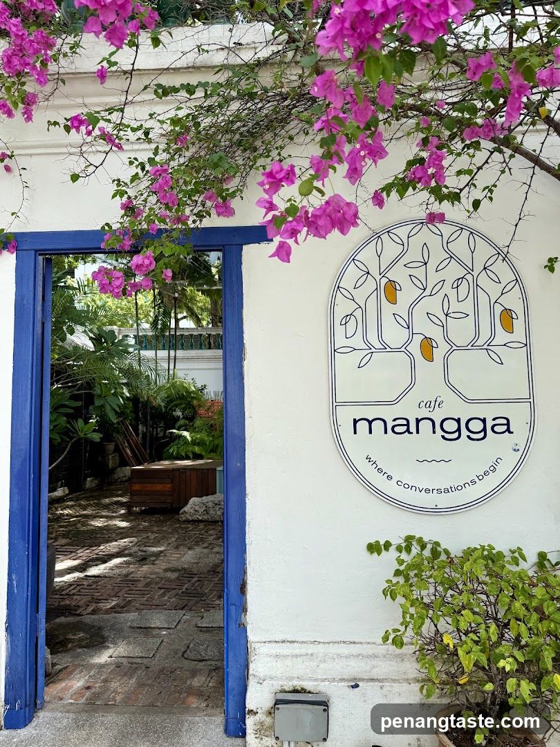 Mangga at the Blue Mansion