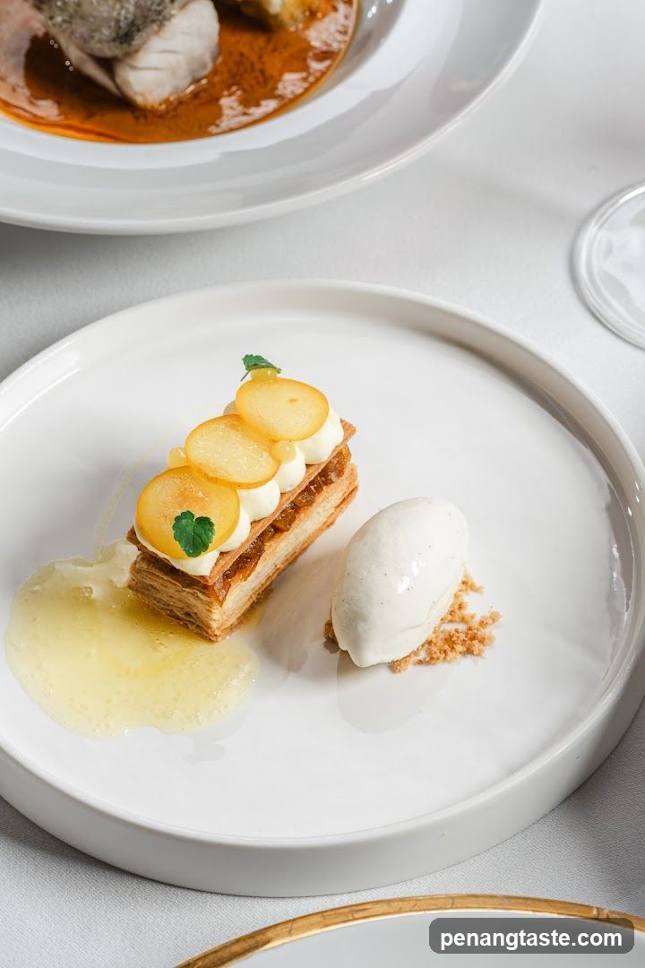 Elegant Dessert Plating