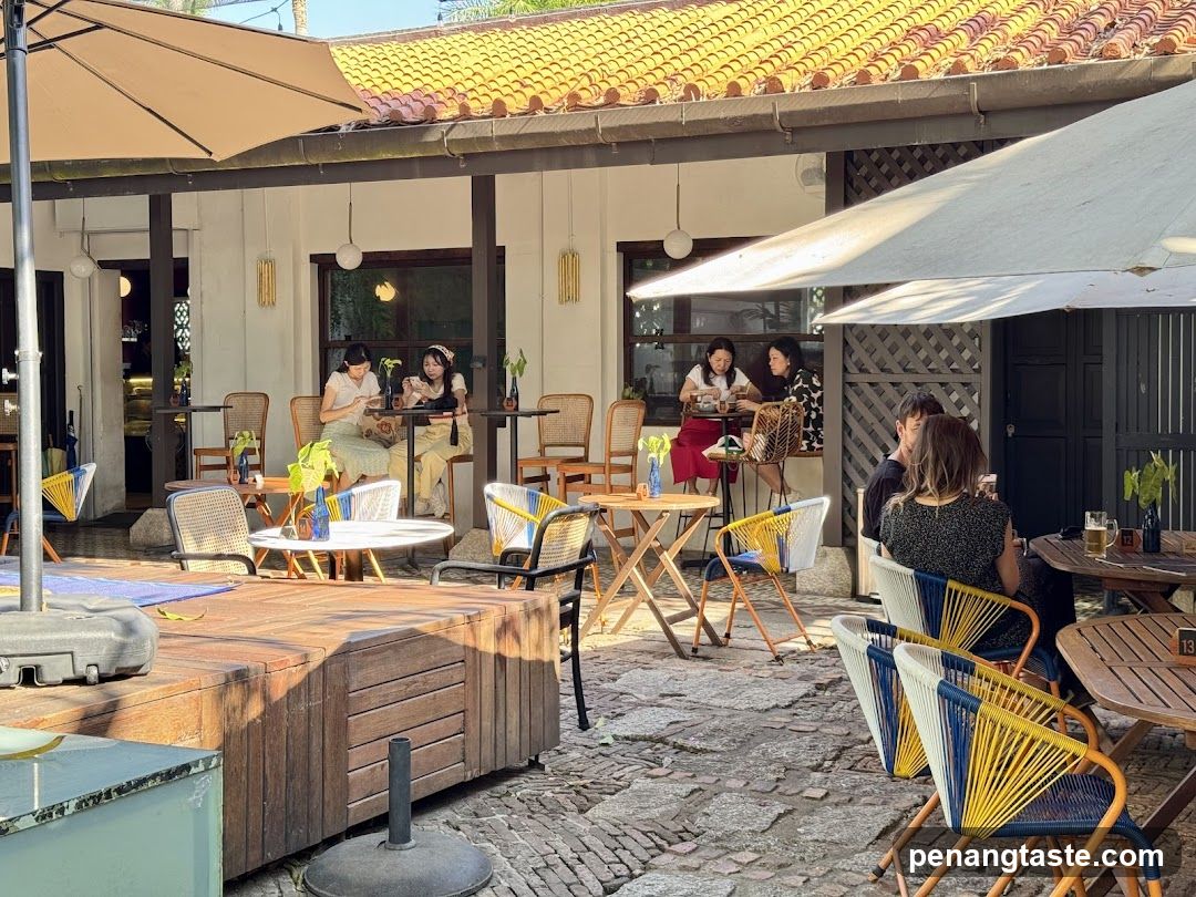 Outdoor Cafe Scene