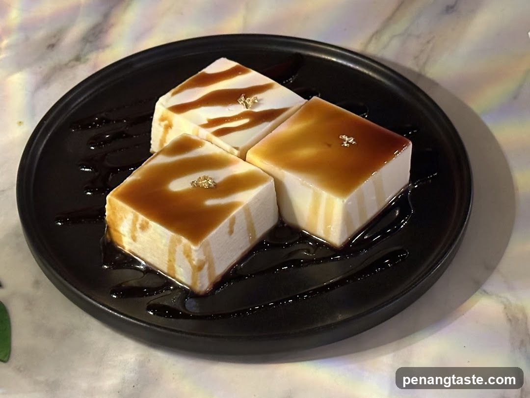 Caramel Tofu Dessert