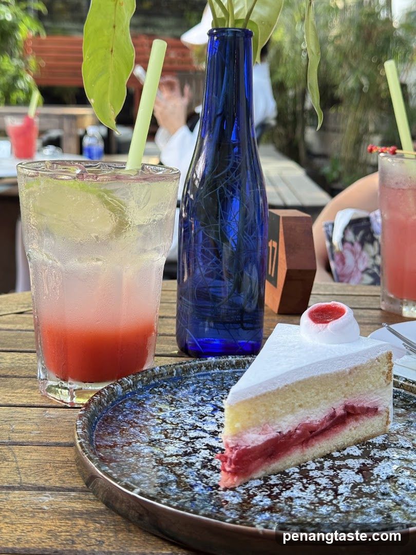 Outdoor Cafe Table Setting