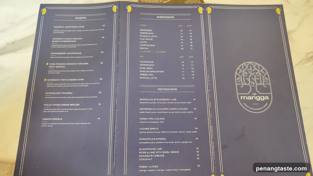 Mangga Menu