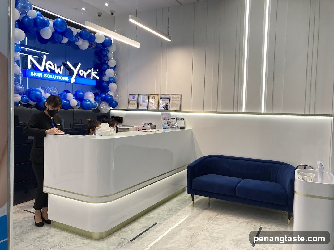 New York Skin Solutions Reception Area