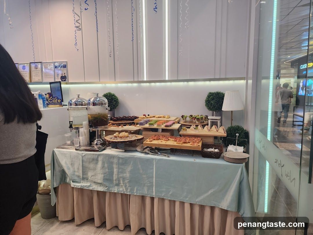 Buffet Table Setup