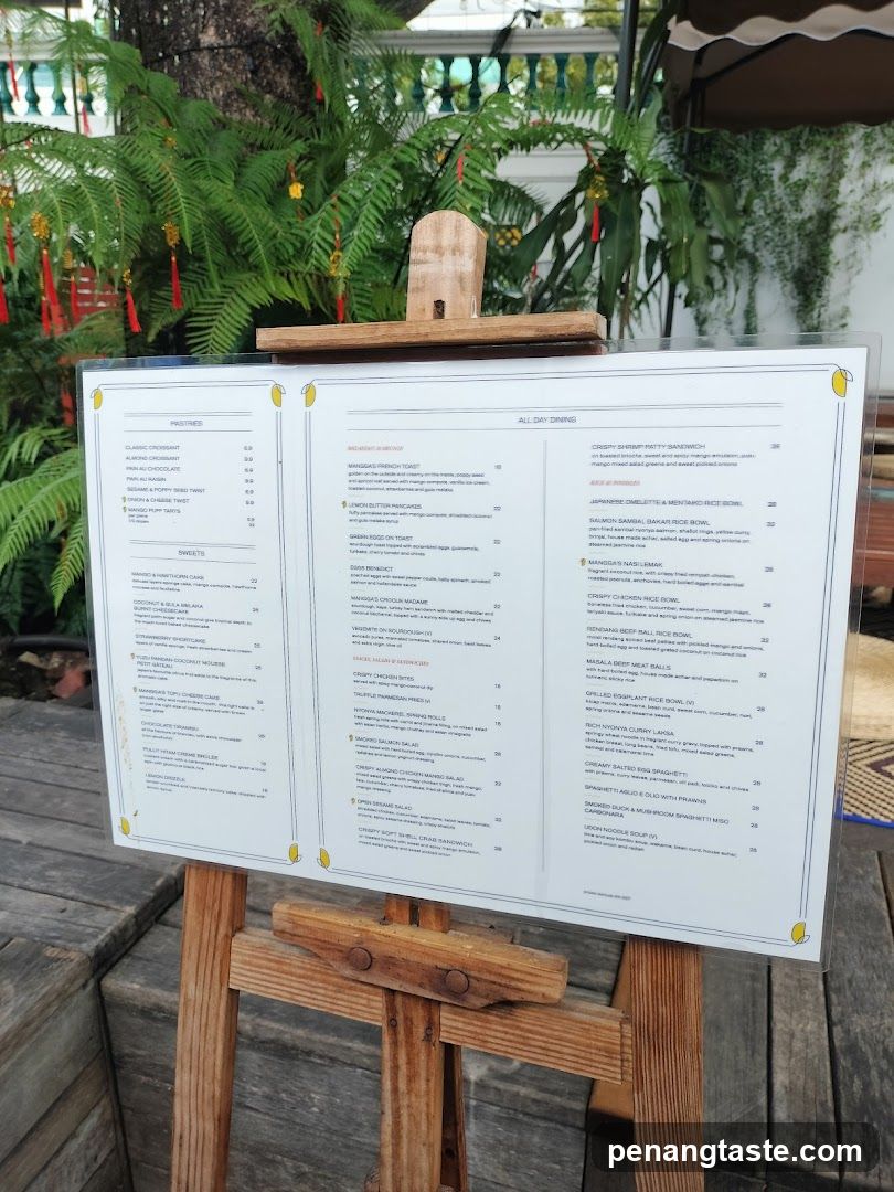 Outdoor Menu Board