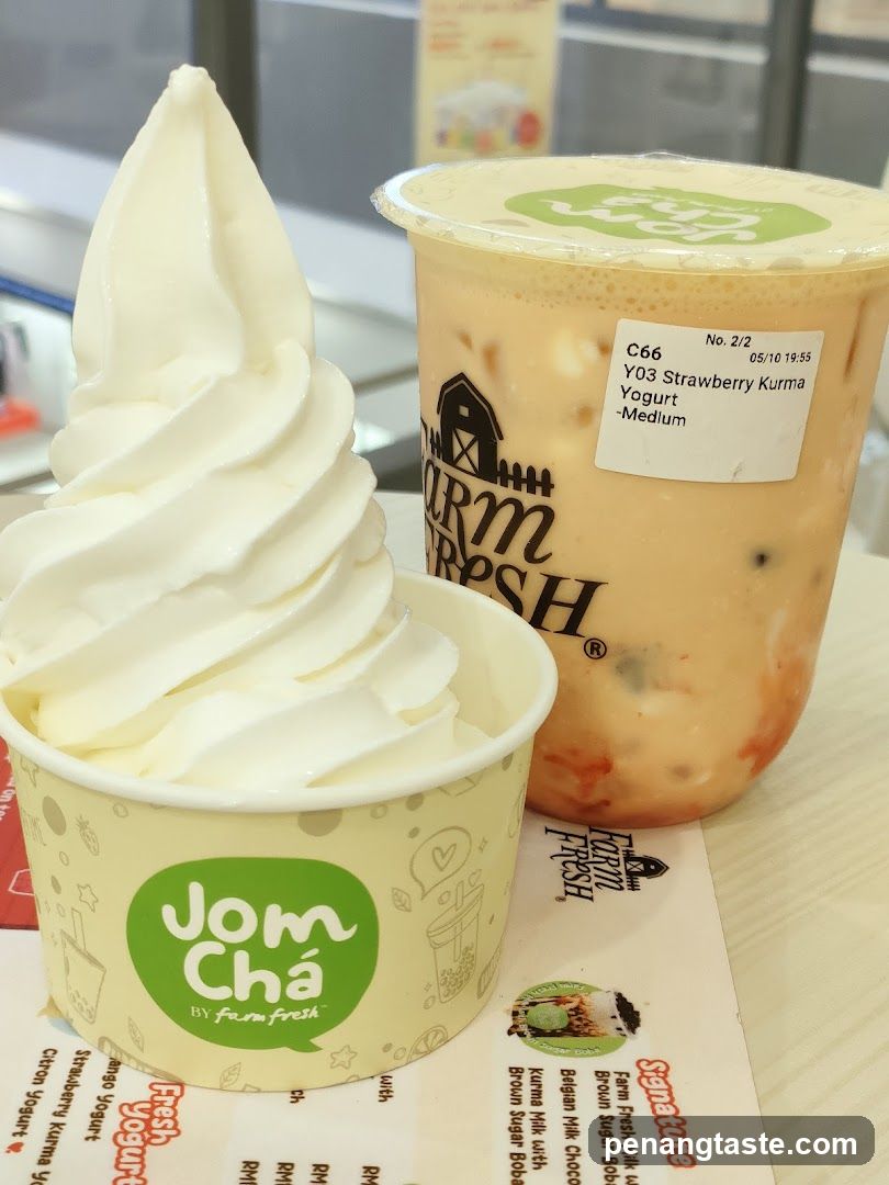Yogurt and Bubble Tea