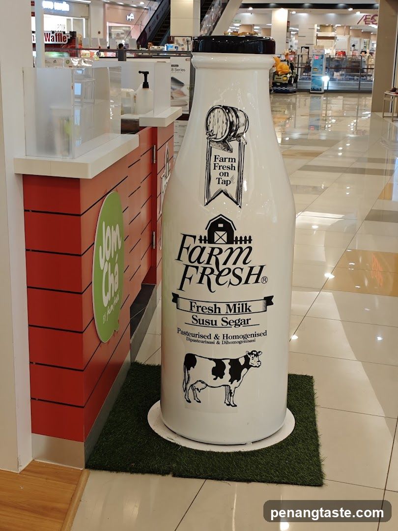 Farm Fresh Milk Display