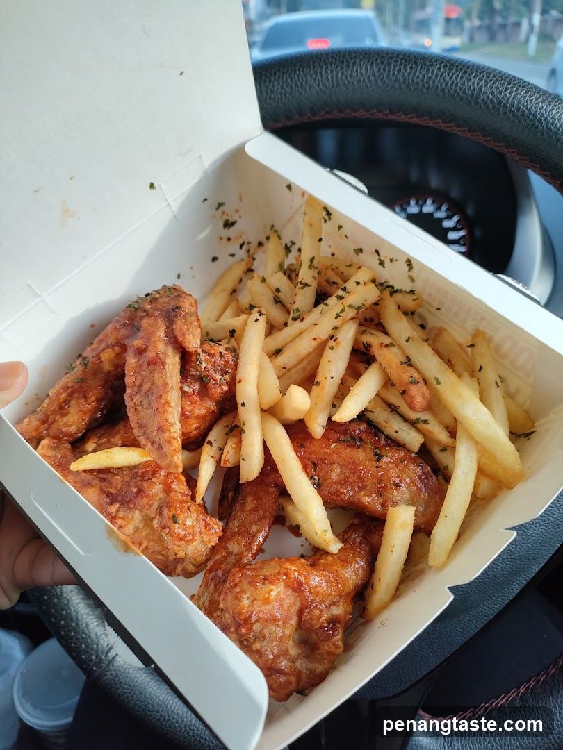 Takeout Meal in Car