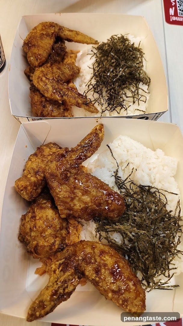 Fried Chicken Rice Bowls