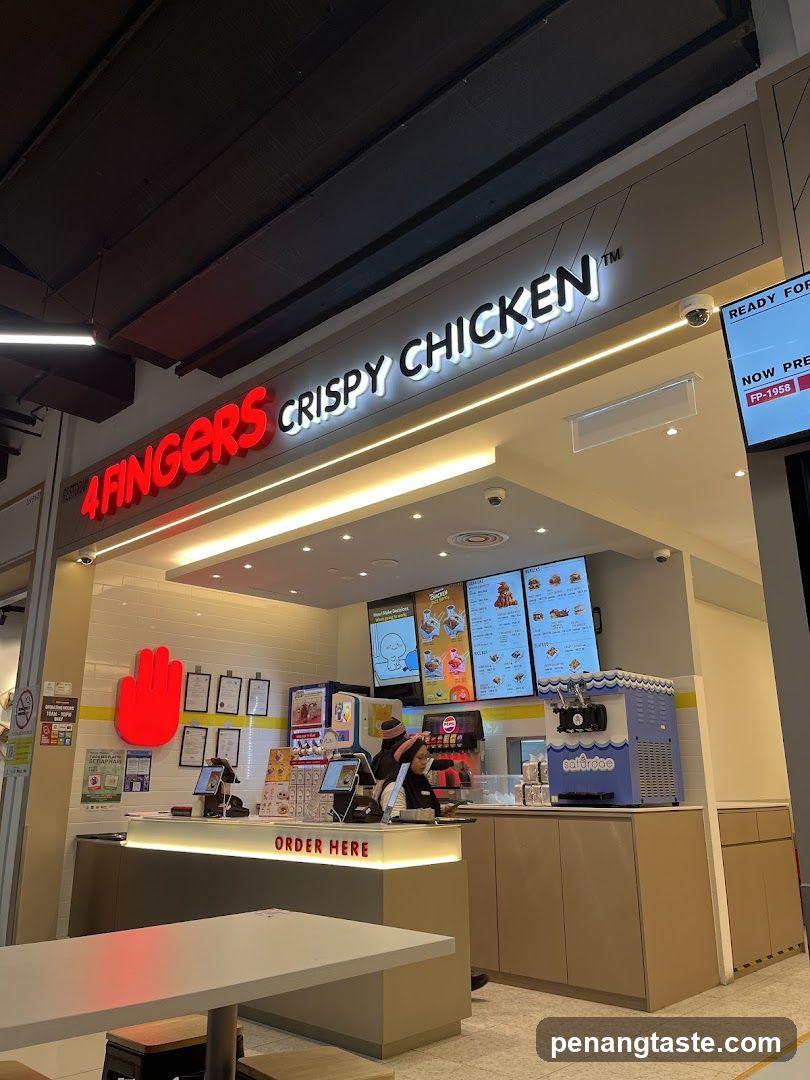 4 Fingers Crispy Chicken Store Interior