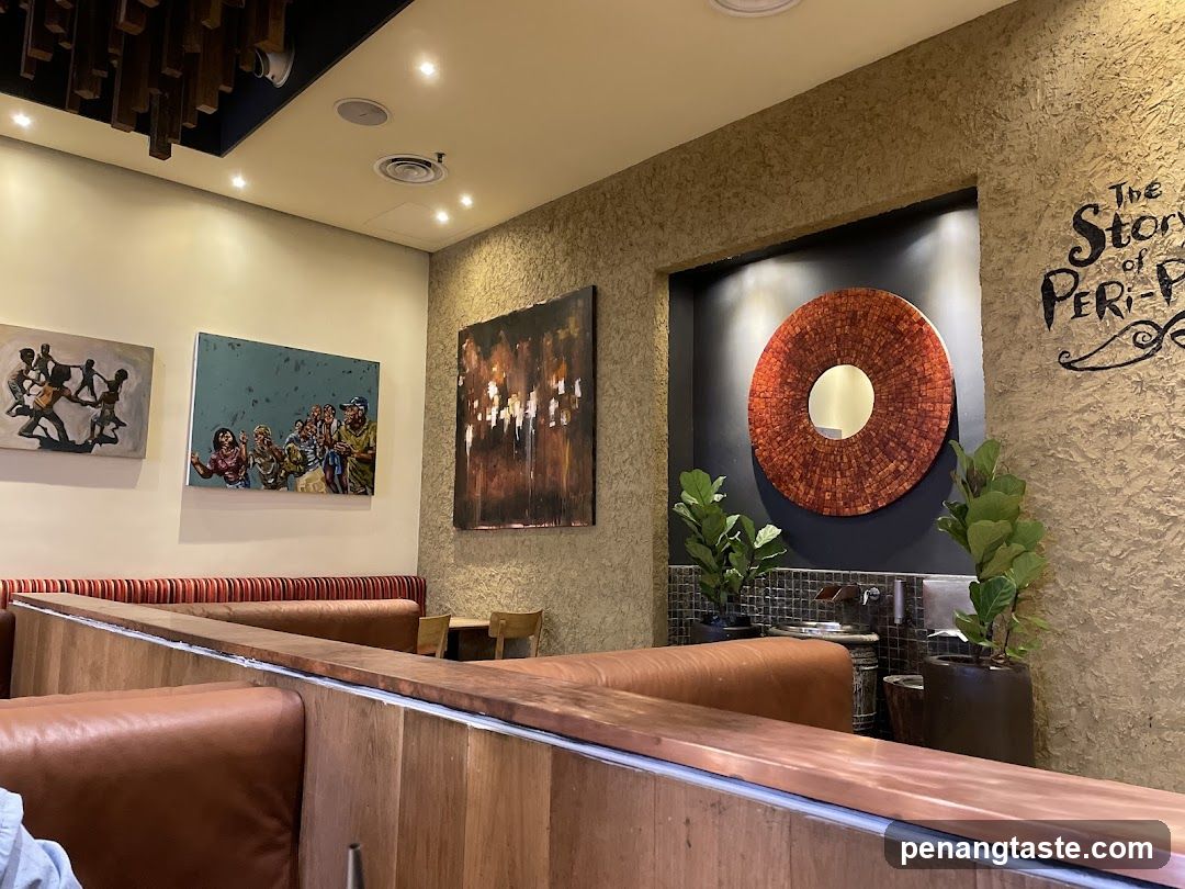 Interior of a cafe or restaurant