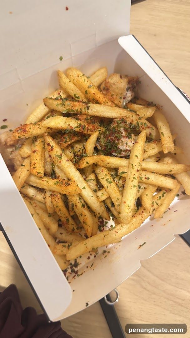 Seasoned Fries in Box