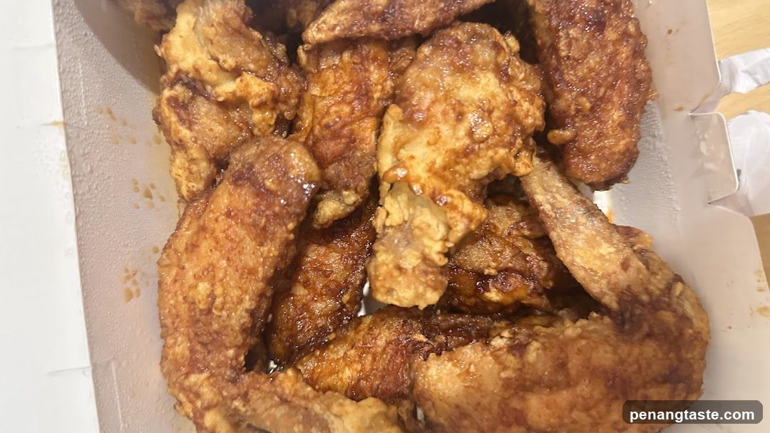 Fried Chicken in Takeout Box