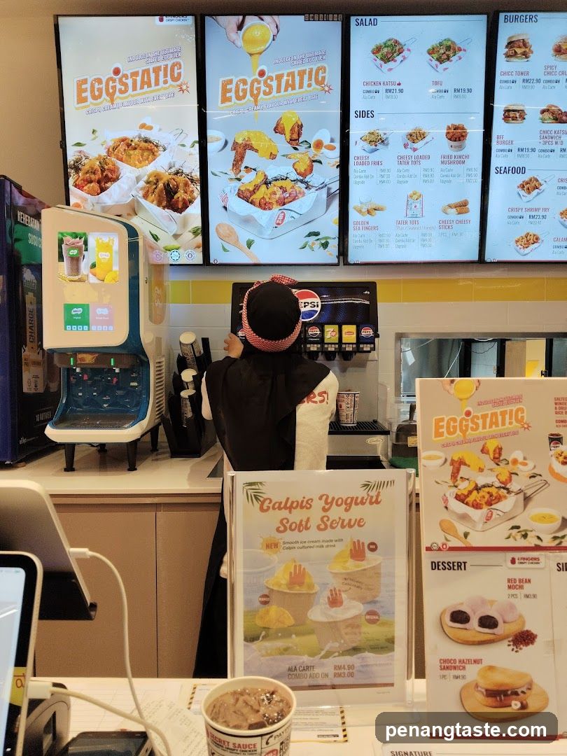 Eggstatic Fast Food Interior