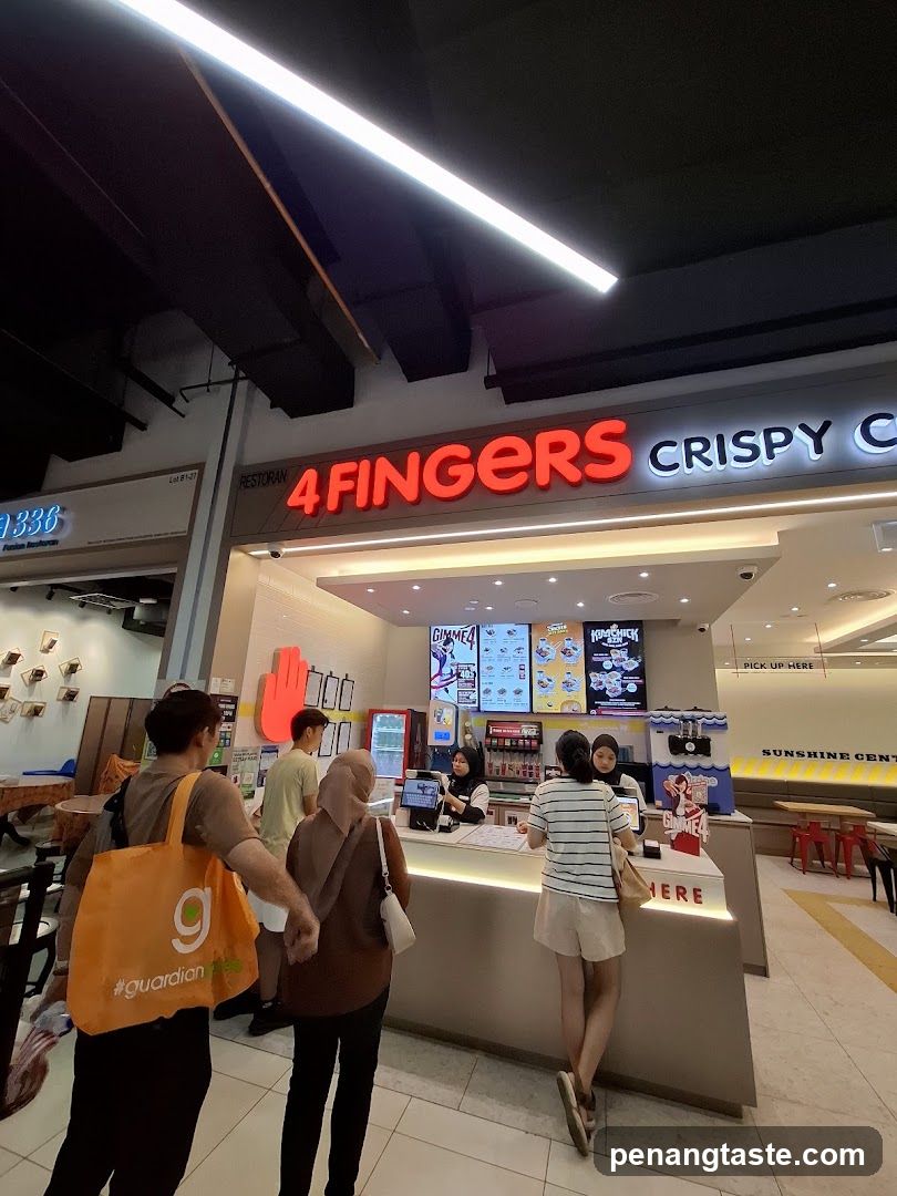 4Fingers Crispy Chicken Counter