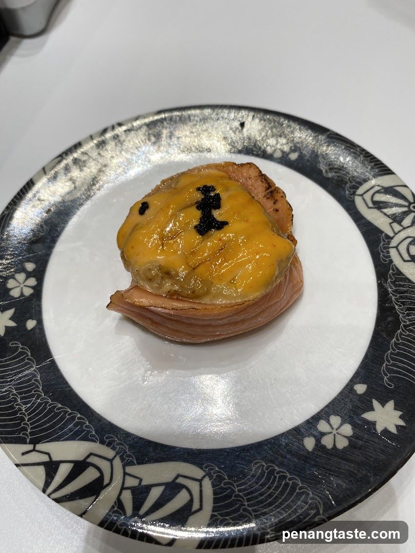 Sushi with Cheese and Caviar