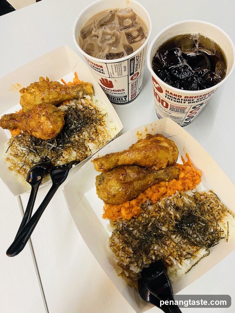Chicken Rice Meal Set