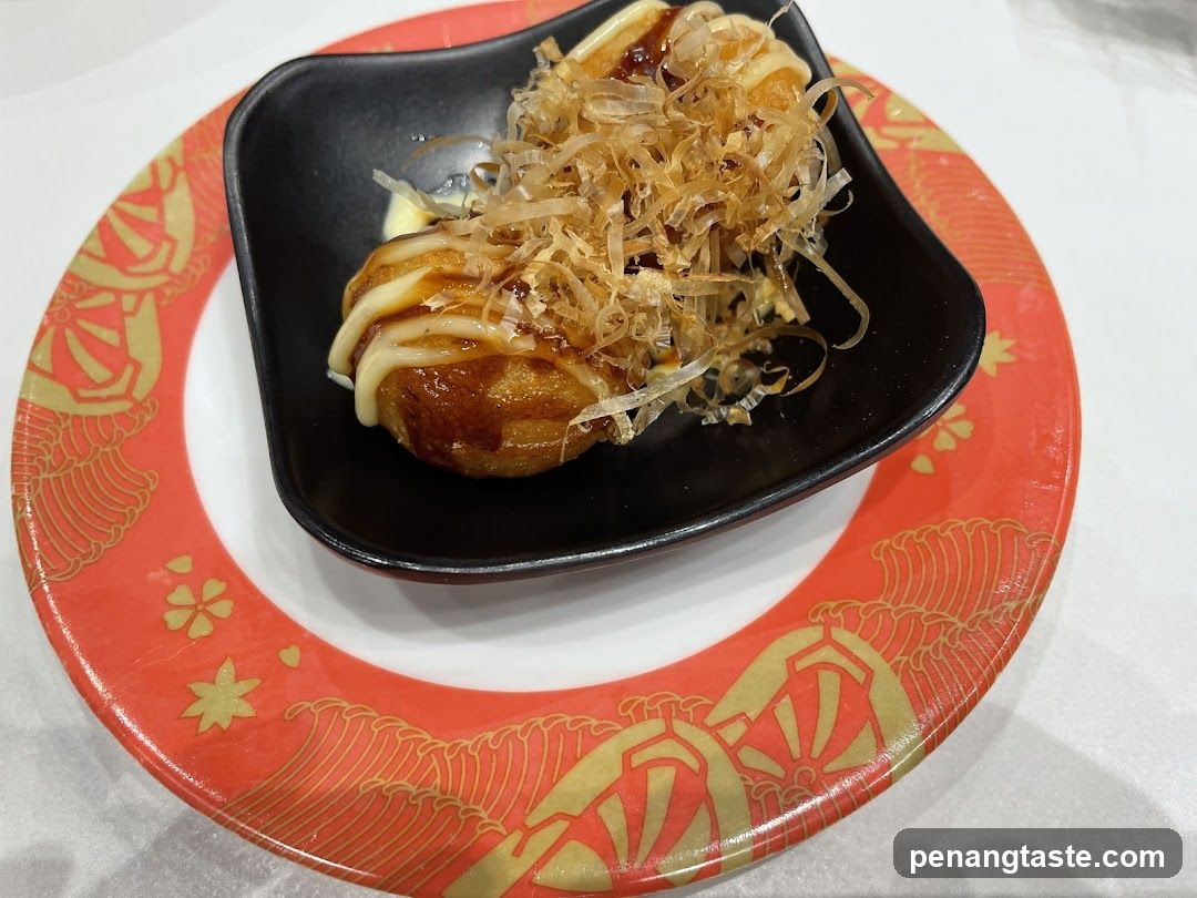 Tako with toppings