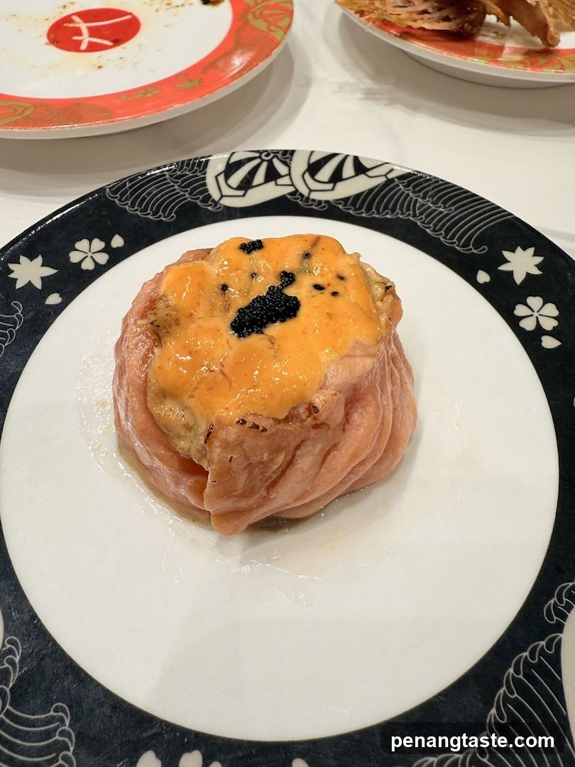 Sashimi with Caviar