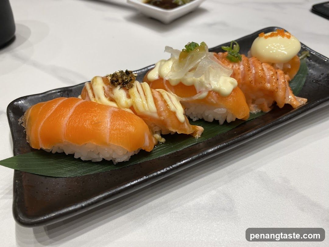 Sushi Platter with Salmon