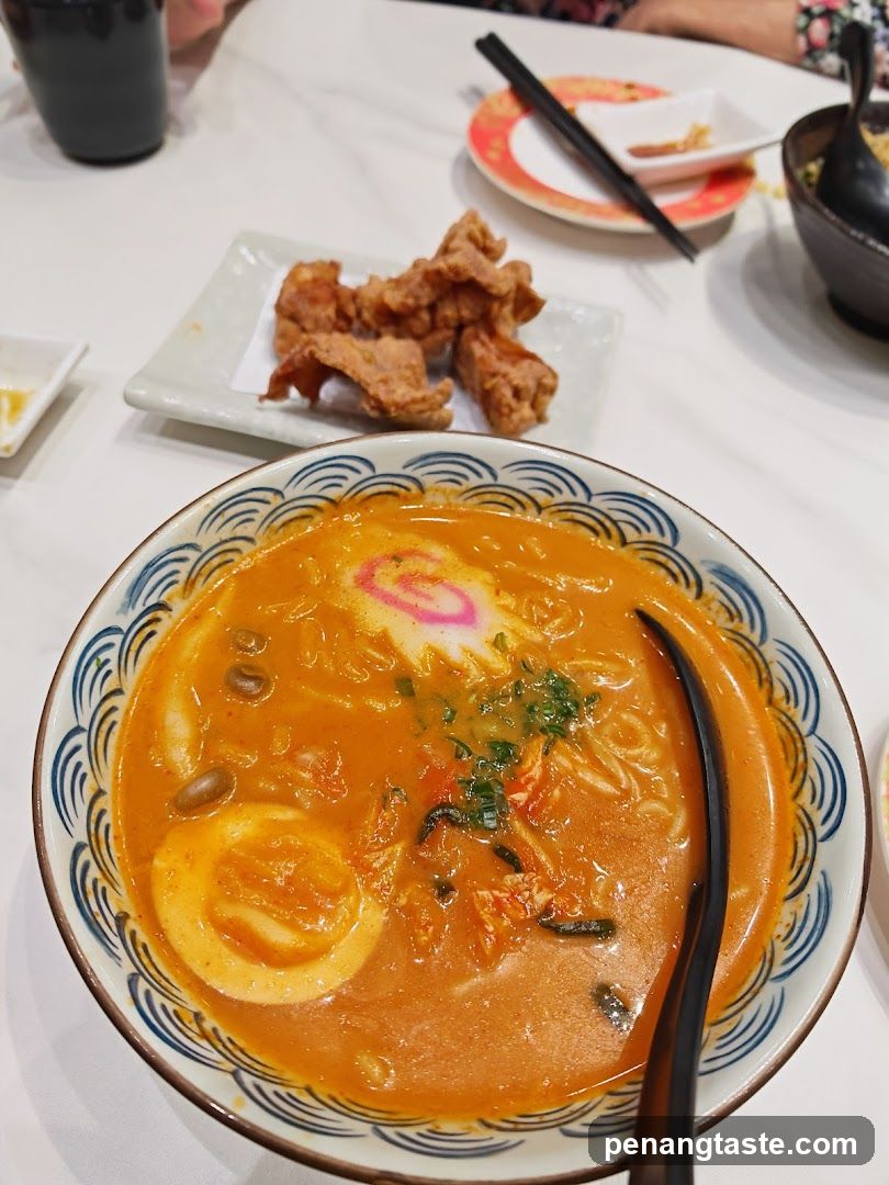Ramen Bowl with Fried Chicken Wings