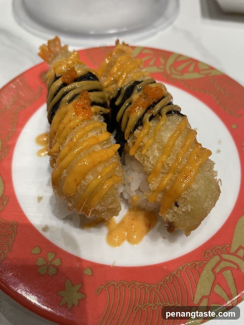Sushi with Sauce