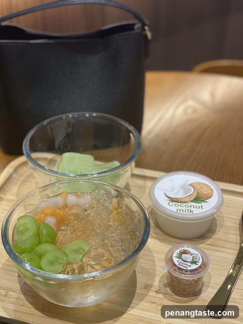 Coconut Milk Dessert Set